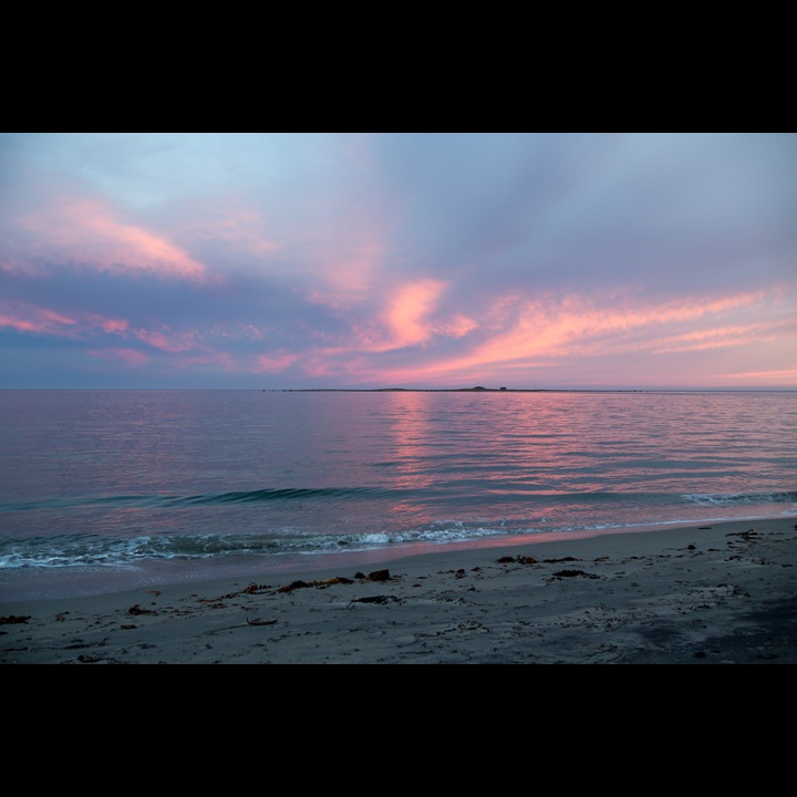 Rauna at sunset