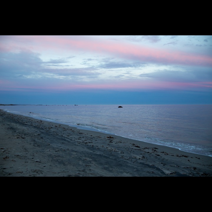 Kviljoodden at sunset