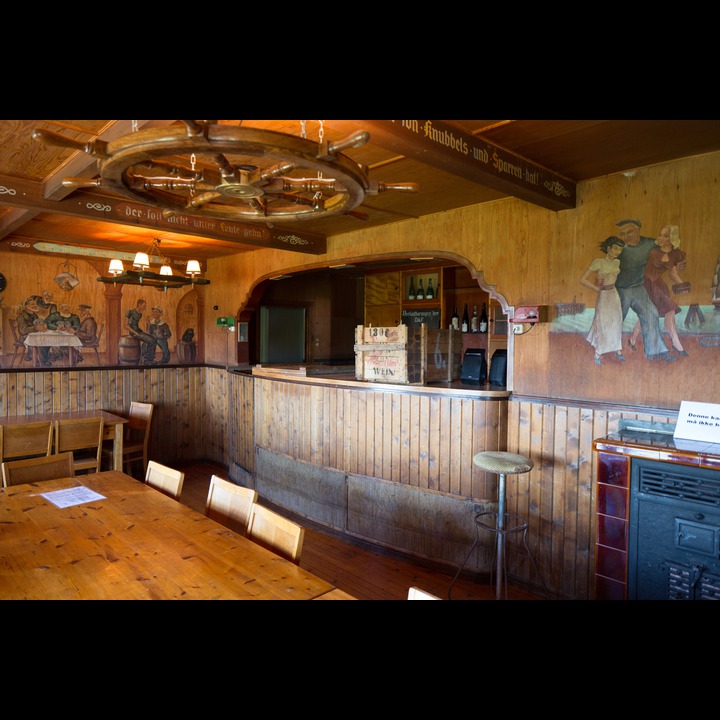 The German WWII officers' mess at Norberg Fort