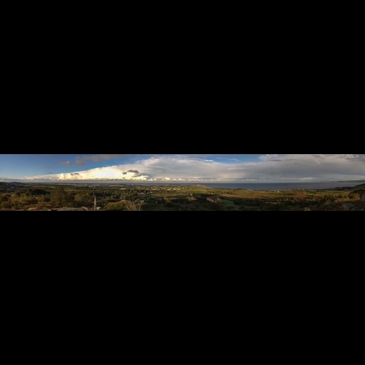 Panorama of Lista from Norberg Fort