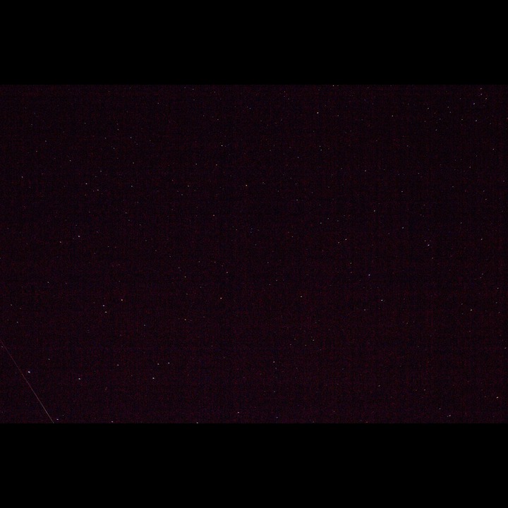 A Perseids meteorite (lower left hand corner) at Kviljo