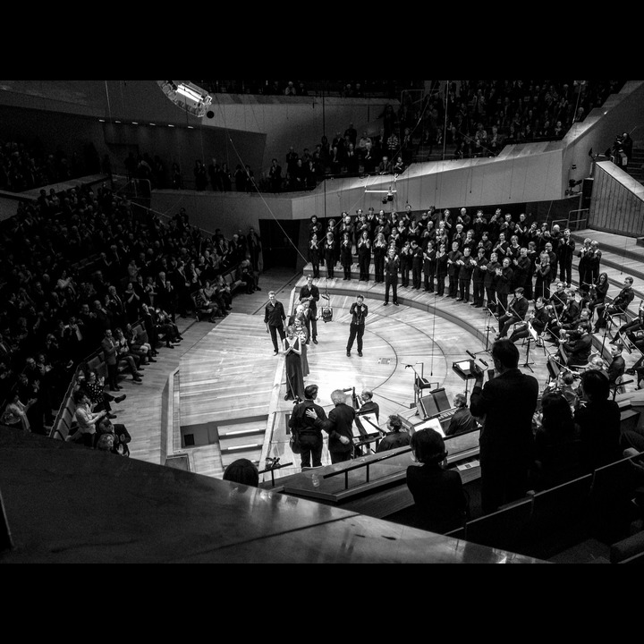 Philharmonie Berlin after the concert - St. John's Passion