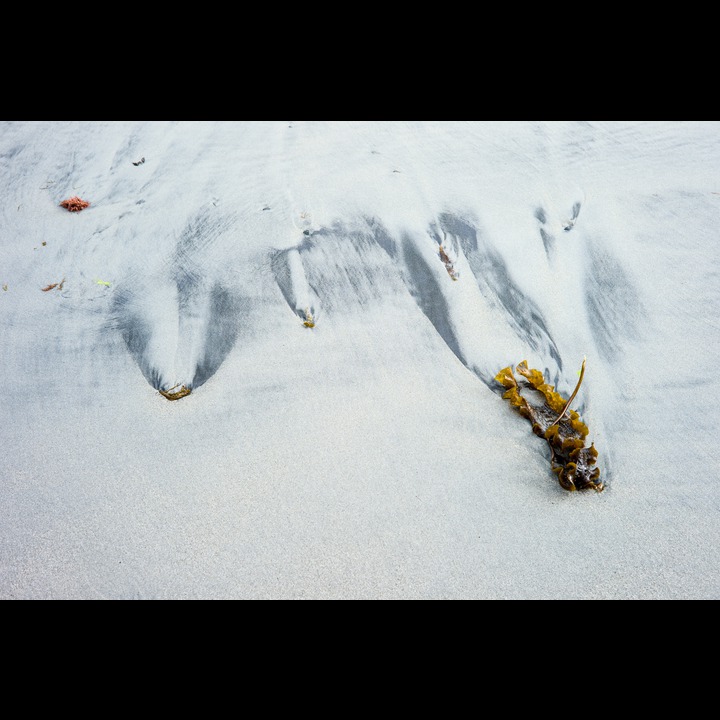 Patterns in the sand at Kviljosanden