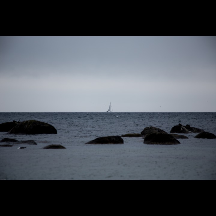 Sailboat off Kviljoodden