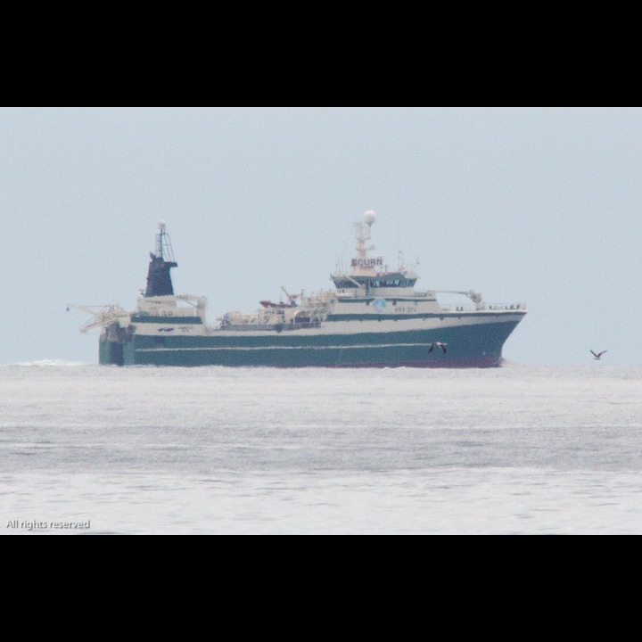 Trawler Markus (OURN, Greenland) coming from Fredrikshavn