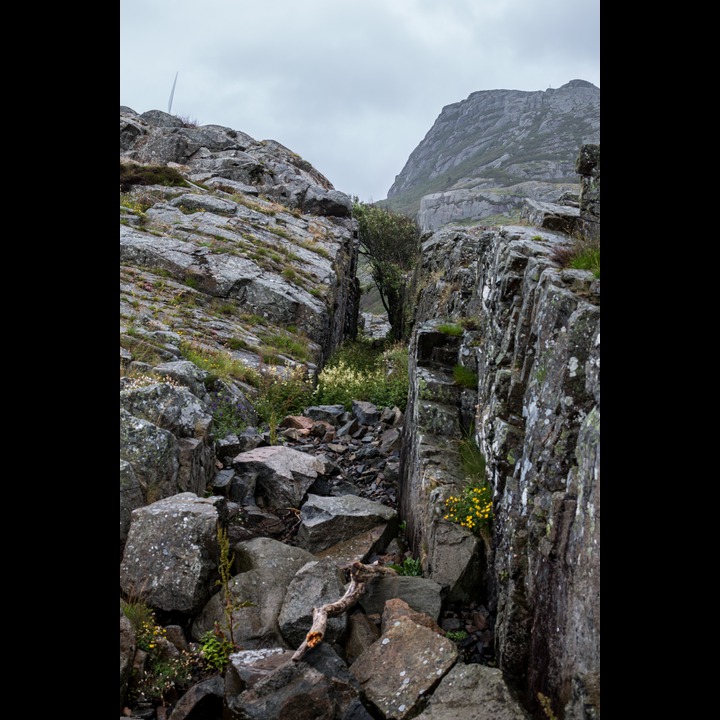 Geological fault at Snekkestø