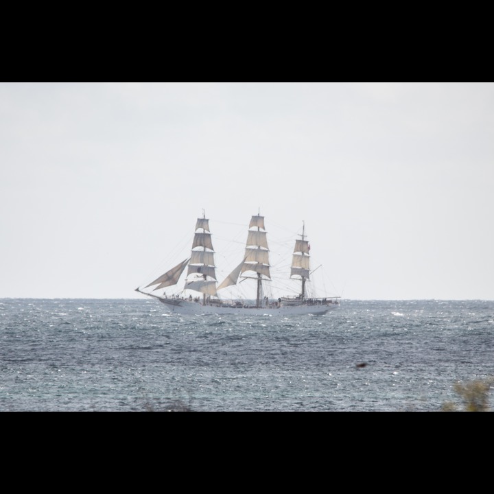 Sørlandet (NO) following the others to Kristiansand (Tall Ships Races 2015)