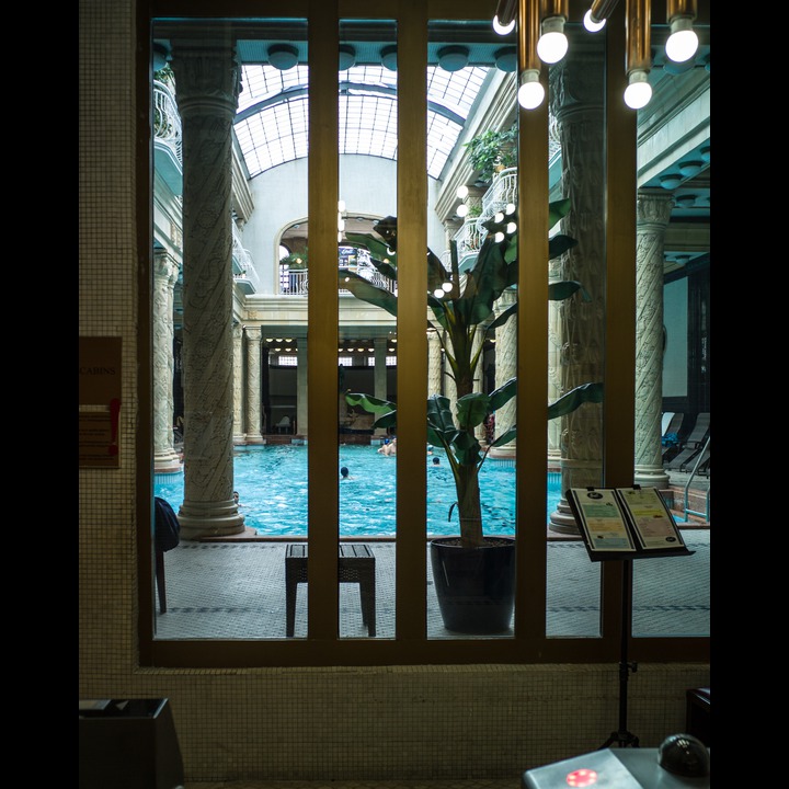 The swimming pool of the Gellért Spa