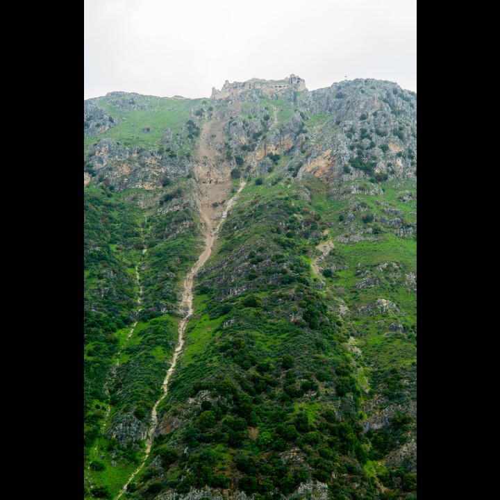 Beaufort Castle (قلعة شقيف) from the Litani Valley