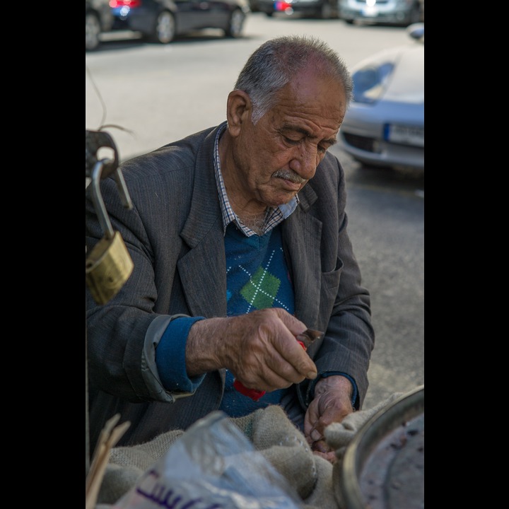 Chestnut seller on Cairo Street