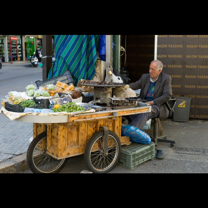Chestnut seller on Cairo Street
