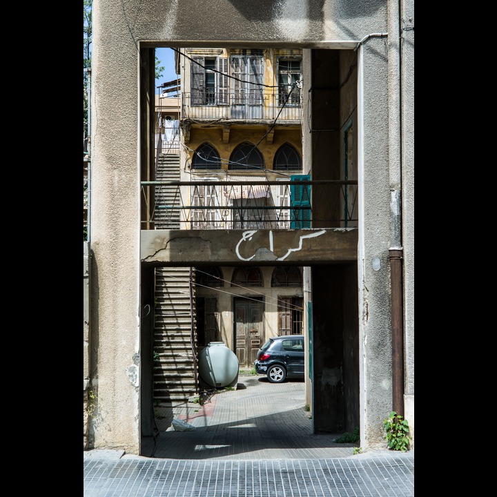 Old building on the Rue Clemenceau