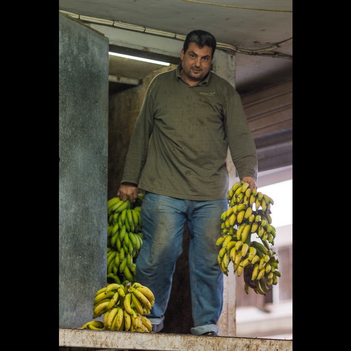 From the fruit and vegetable wholesale market in Saida