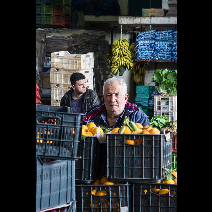 From the fruit and vegetable wholesale market in Saida