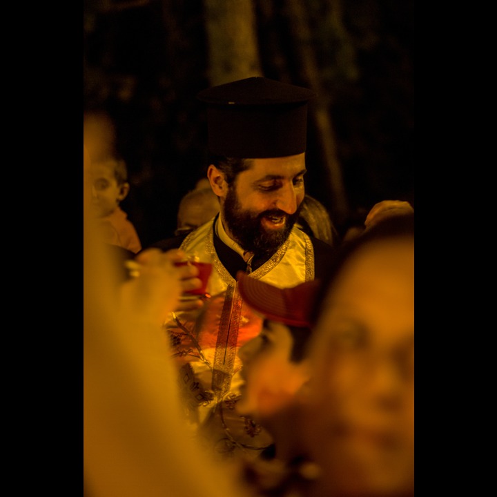 The Greek Orthodox pastor of Ibl el Saqi