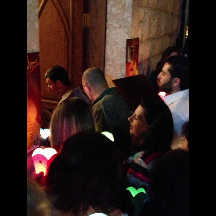 The ritual opening of the tomb - Greek Orthodox Easter at Ibl el Saqi