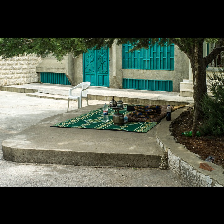 The guardsman's rest place at the shrine of Nebi Ezekiel, Dibbine