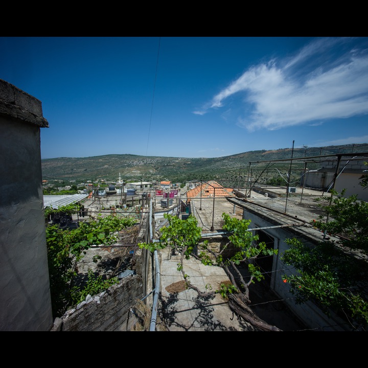 Hebbariyeh village - on the western slopes of Mount Hermon