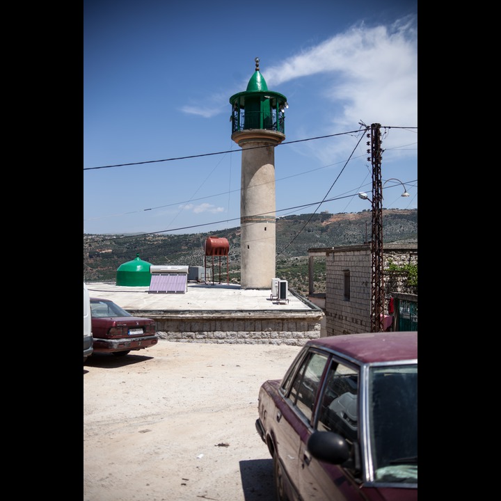 The mosque over the Khodr shrine in Hebbariyeh