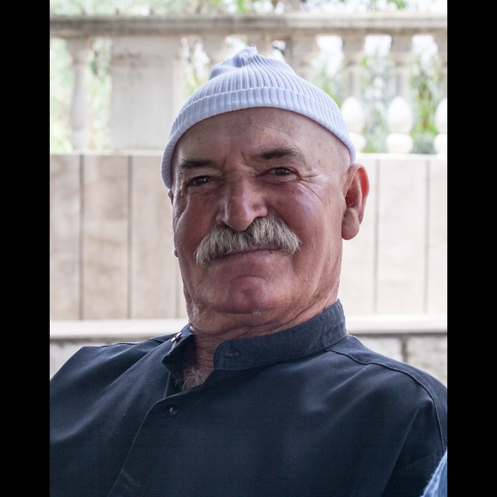 A Druze gentleman at the Nebi Ezekiel shrine in Dibbine