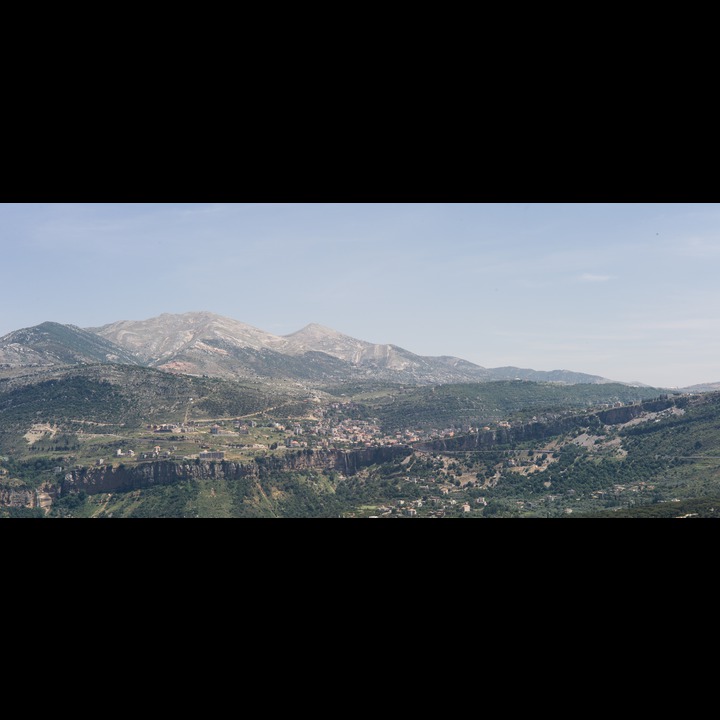 The Jezzine escarpment