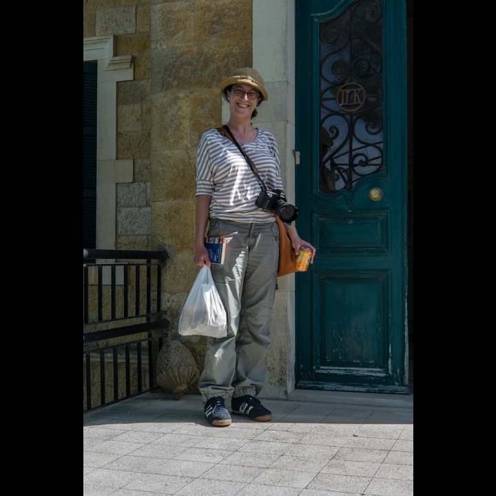 Academic tourist - Toufoul after a day of field work