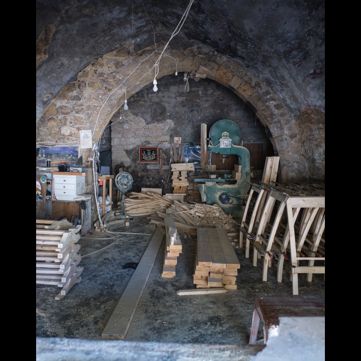 Carpenter's workshop in Old Saida