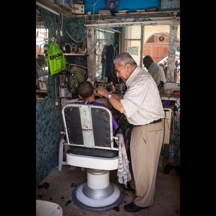 Barbershop in Old Saida