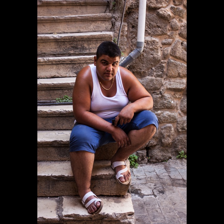 Young man in Old Saida