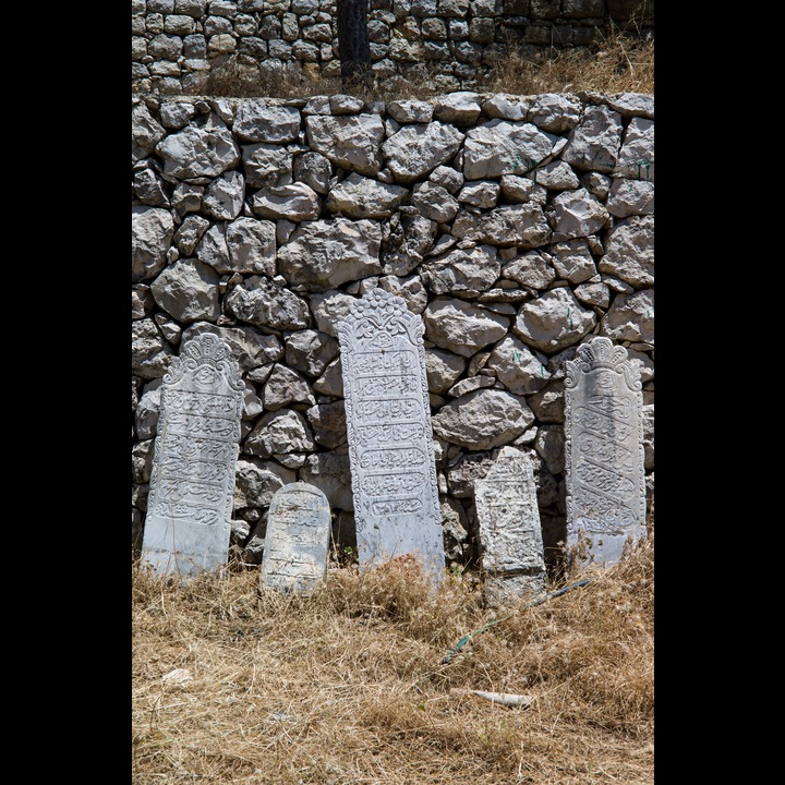 Headstones at Nebi Noun in Machghara