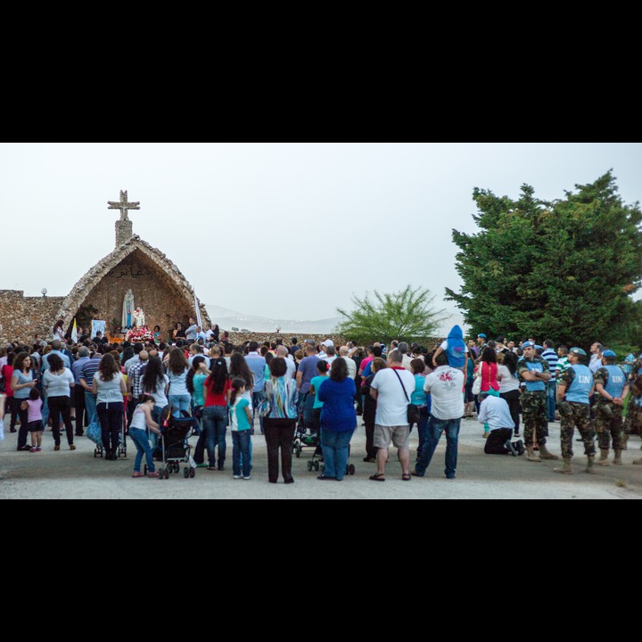 Closing celebration of St. Mary's month at Qlaiaa