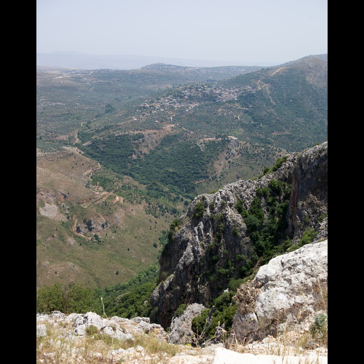 The Litani gorge below Beaufort Castle