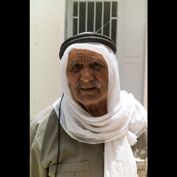 The caretaker at Nabi Omran at Qleileh, south of Tyre