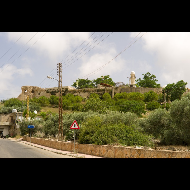 The Shrine to Nabi Chamoun is part of the ruined fortress at Chamaa