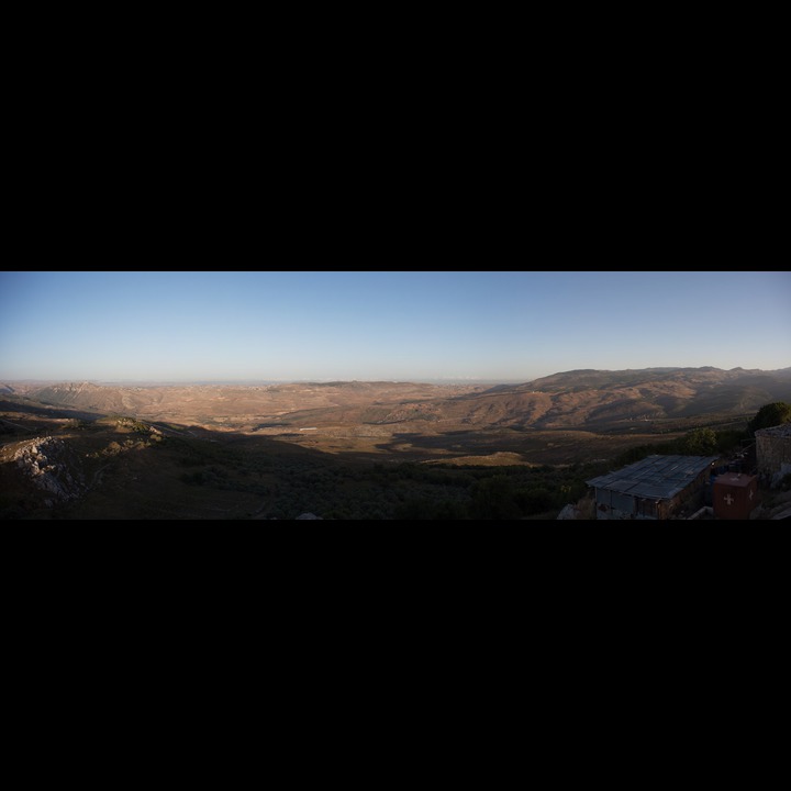 The Litani Valley at sunrise