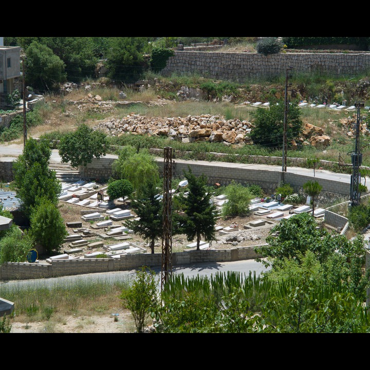 The cemetery at Sujoud is full of martyrs of the Resistance
