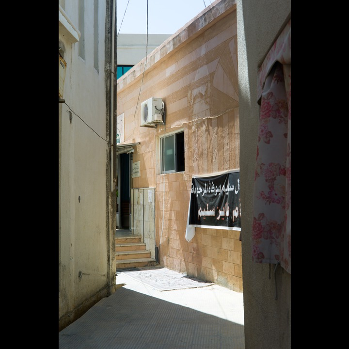 The entrance to the Khodr shrine at Sarafand. 60 years ago, this was a small, solitary, square building with a dome, located between the Saida - Sour road and the sea.