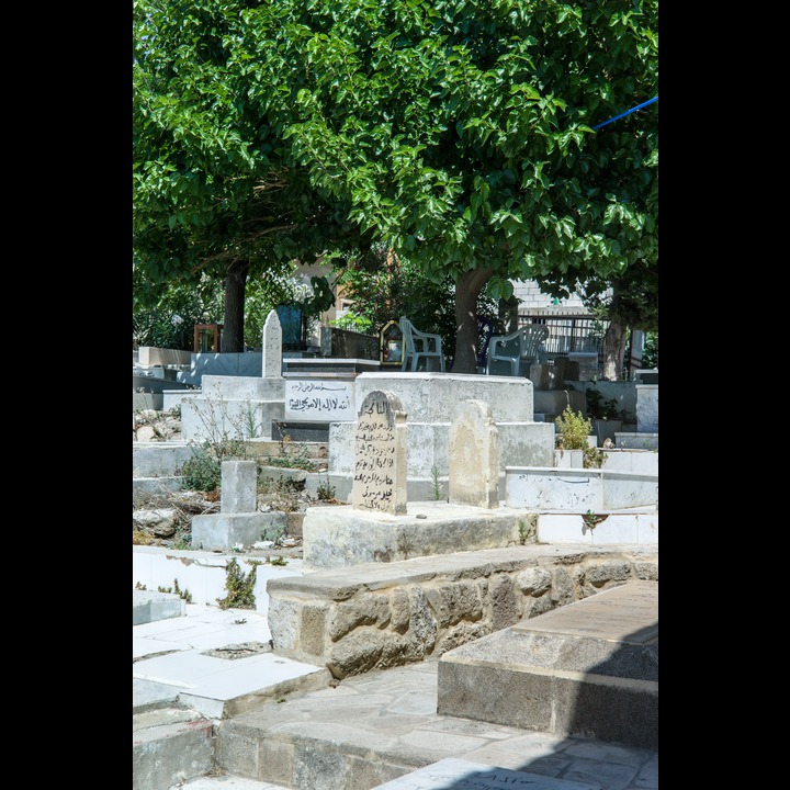 The cemetery at the Abou Dhar Al Ghifari shrine in Sarafand village