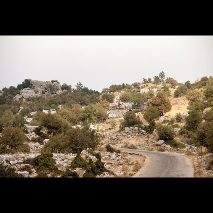 A mountain farm on the Chebaa - Kfar Shouba road (33.337903 N, 35.713658 E 1352m alt)