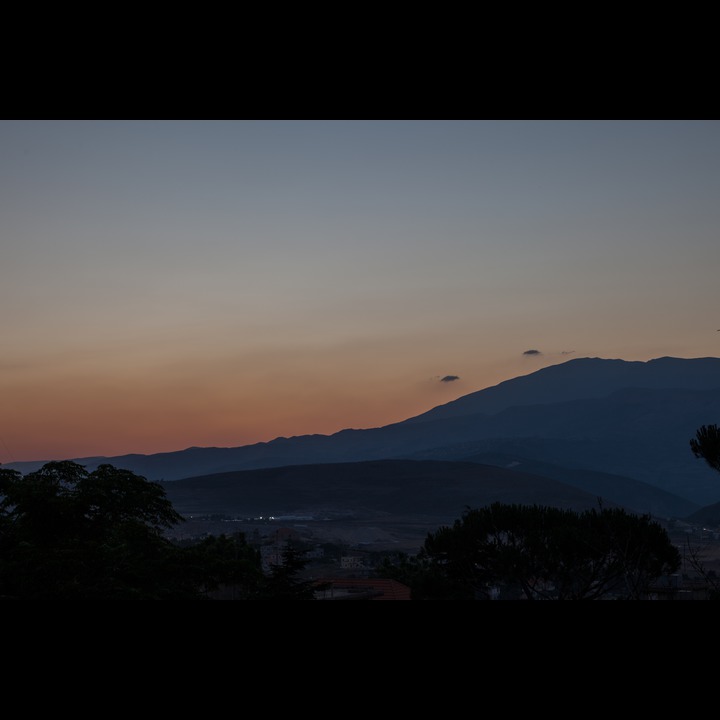 Dawn over Mount Hermon