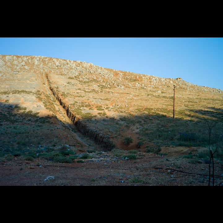 WWII British anti-tank trenches  (against the Vichy French) by the Marjaayoun-Hasbaya road