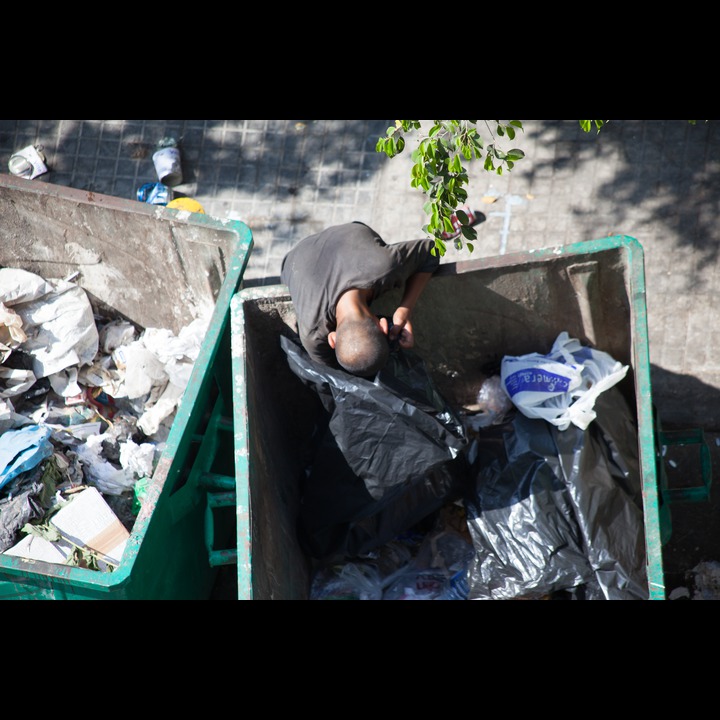 Recycling in Dar el Mraisseh Street