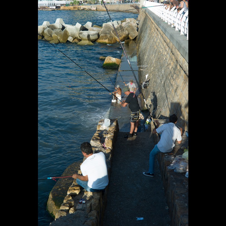 Fishing in the sewer