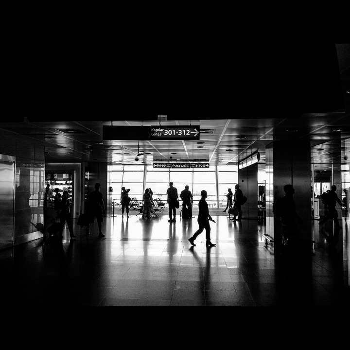 Busy Istambul Atatürk Airport