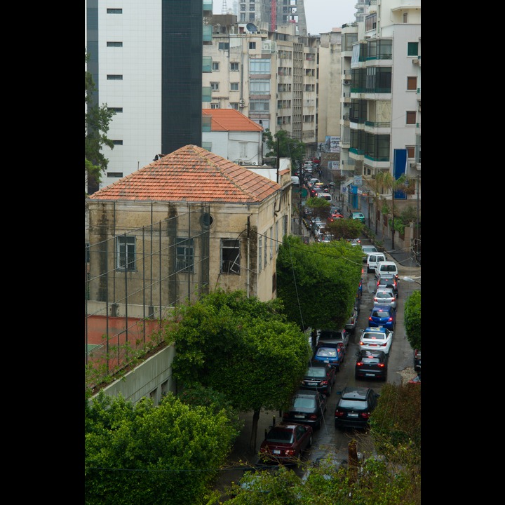 Beirut rain in Dar Ain el Mraisseh