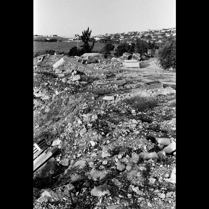 The English WWII subterranean hospital at the Marjaayoun near Khiam - destroyed by Israeli bombs in the 2006 war