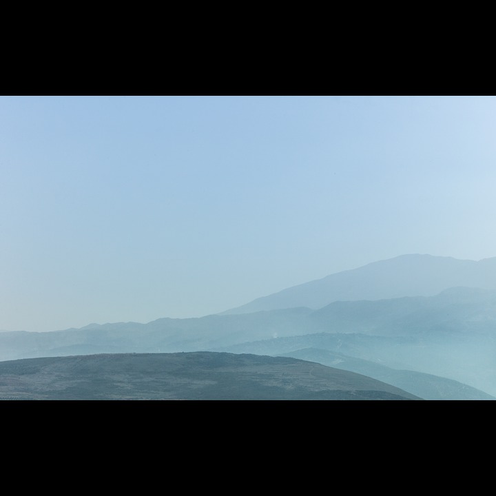 Morning mists clearing - Jabal el Sheikh (Mount Hermon)