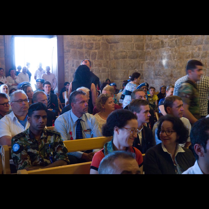 May 17, Norwegian Independence Day in Ibl el Saqi: St. George's Church