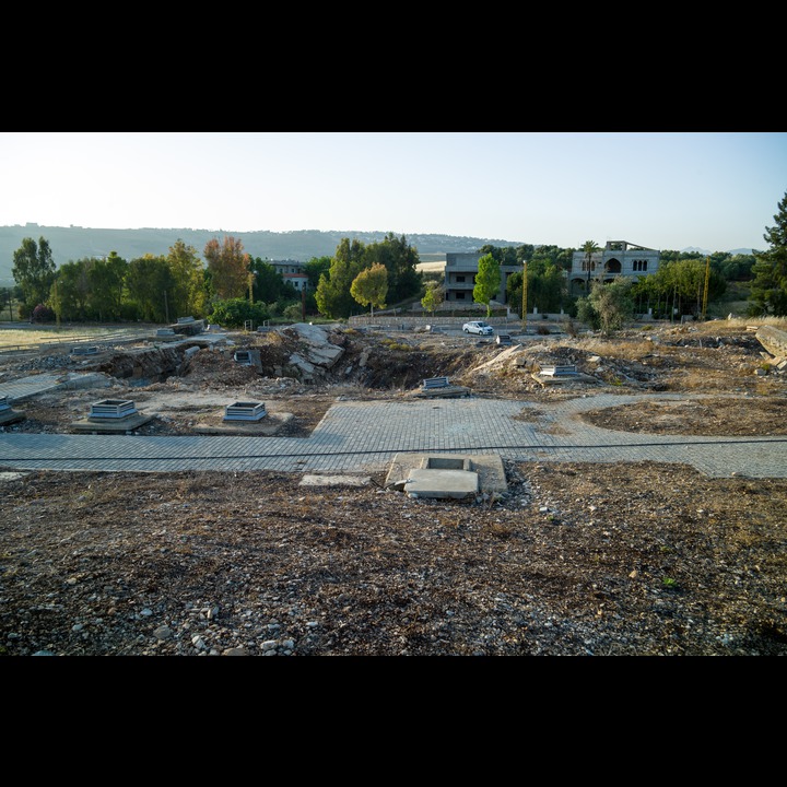 The English WWII subterranean hospital at the Marjaayoun near Khiam was destroyed by Israeli bombs in the 2006 war