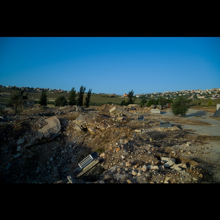 The English WWII subterranean hospital at the Marjaayoun near Khiam - destroyed by Israeli bombs in the 2006 war